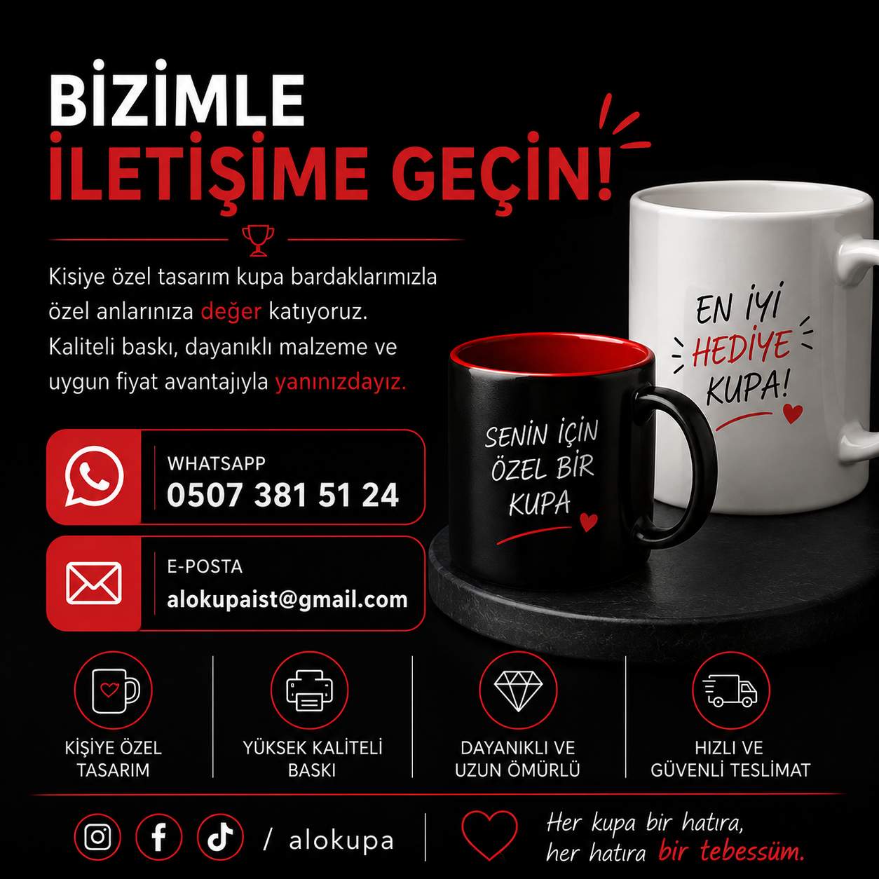 İletişim - Alokupa