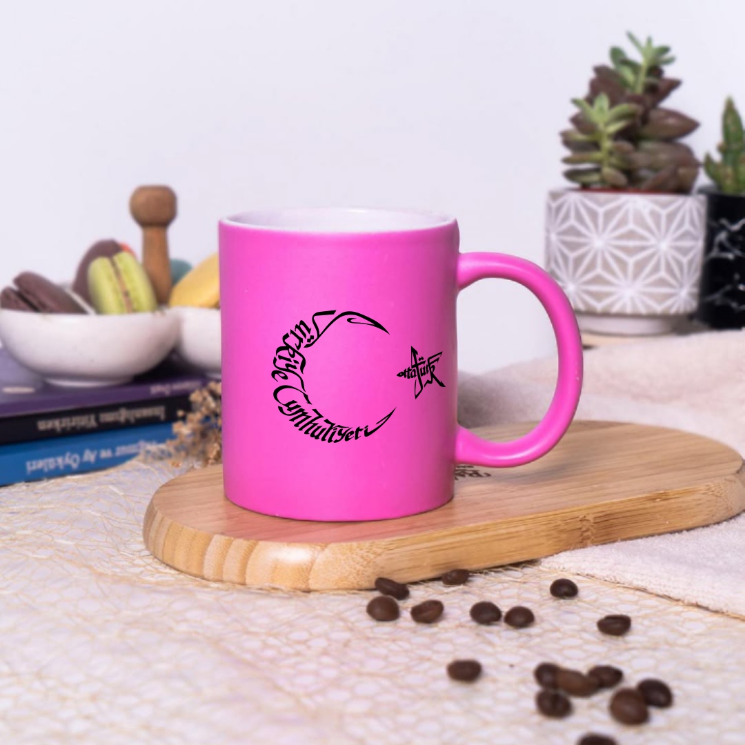 SÜBLİMASYON PEMBE KUPA