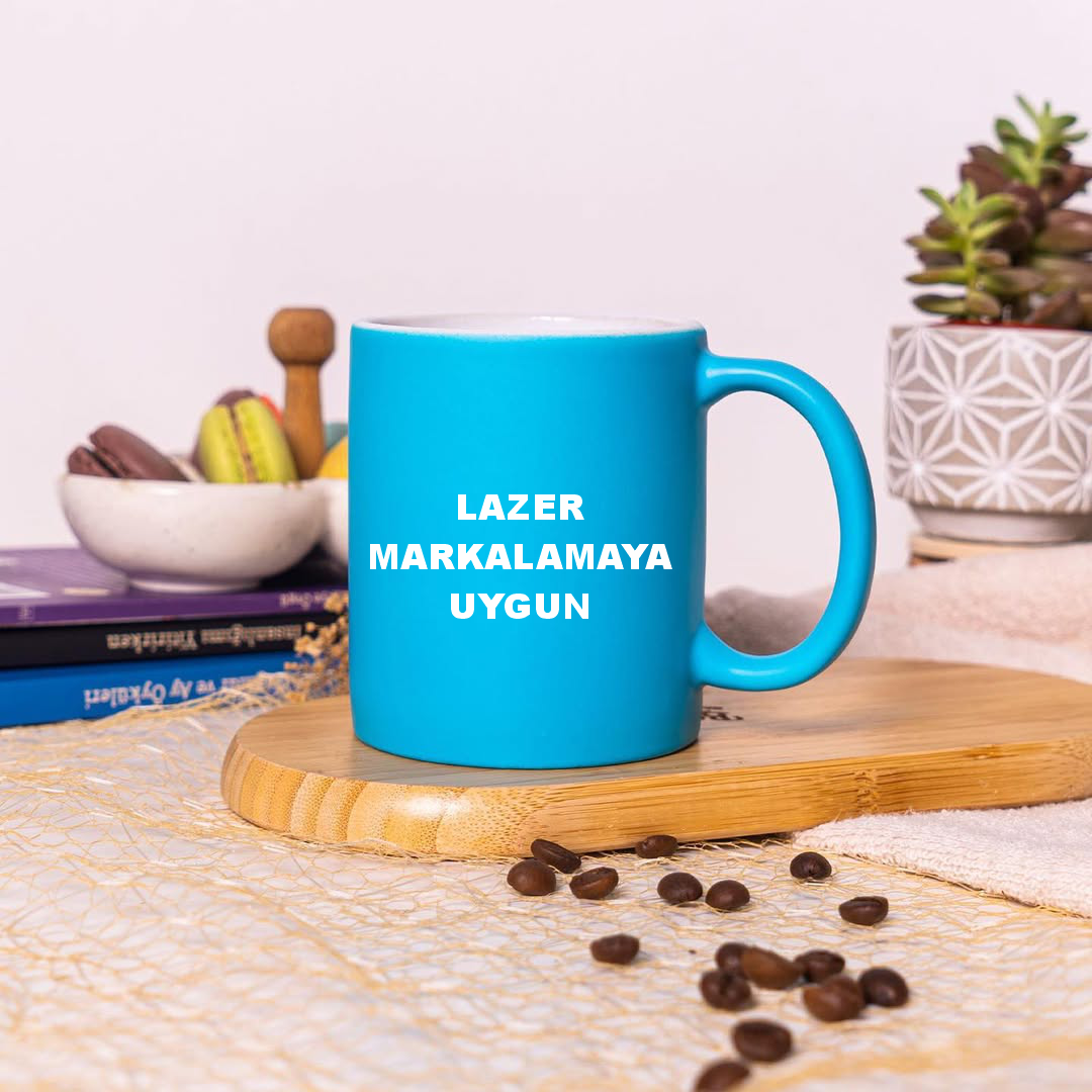 LAZER KAZIMAYA UYGUN MAVİ KUPA